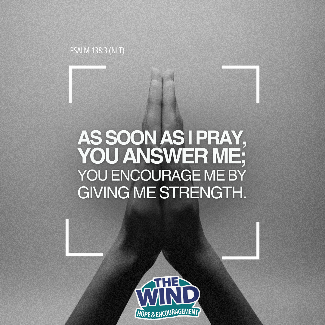 Psalm 138:3 - Verse of the Day