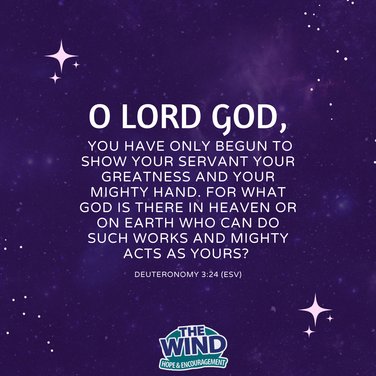 Deuteronomy 3:24