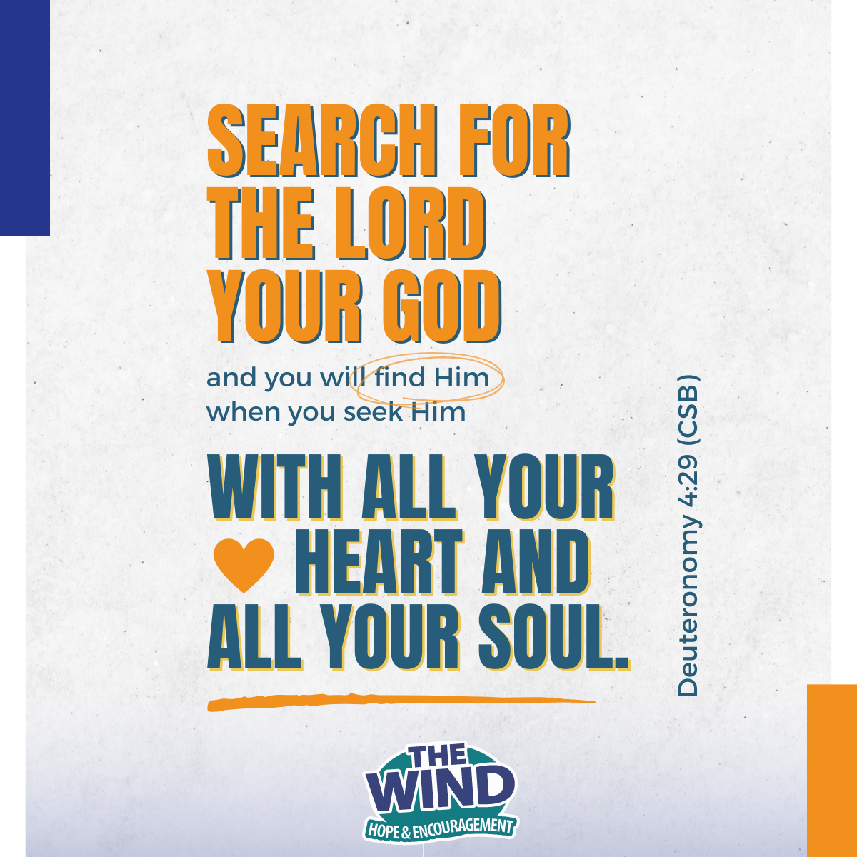 Deuteronomy 4:29