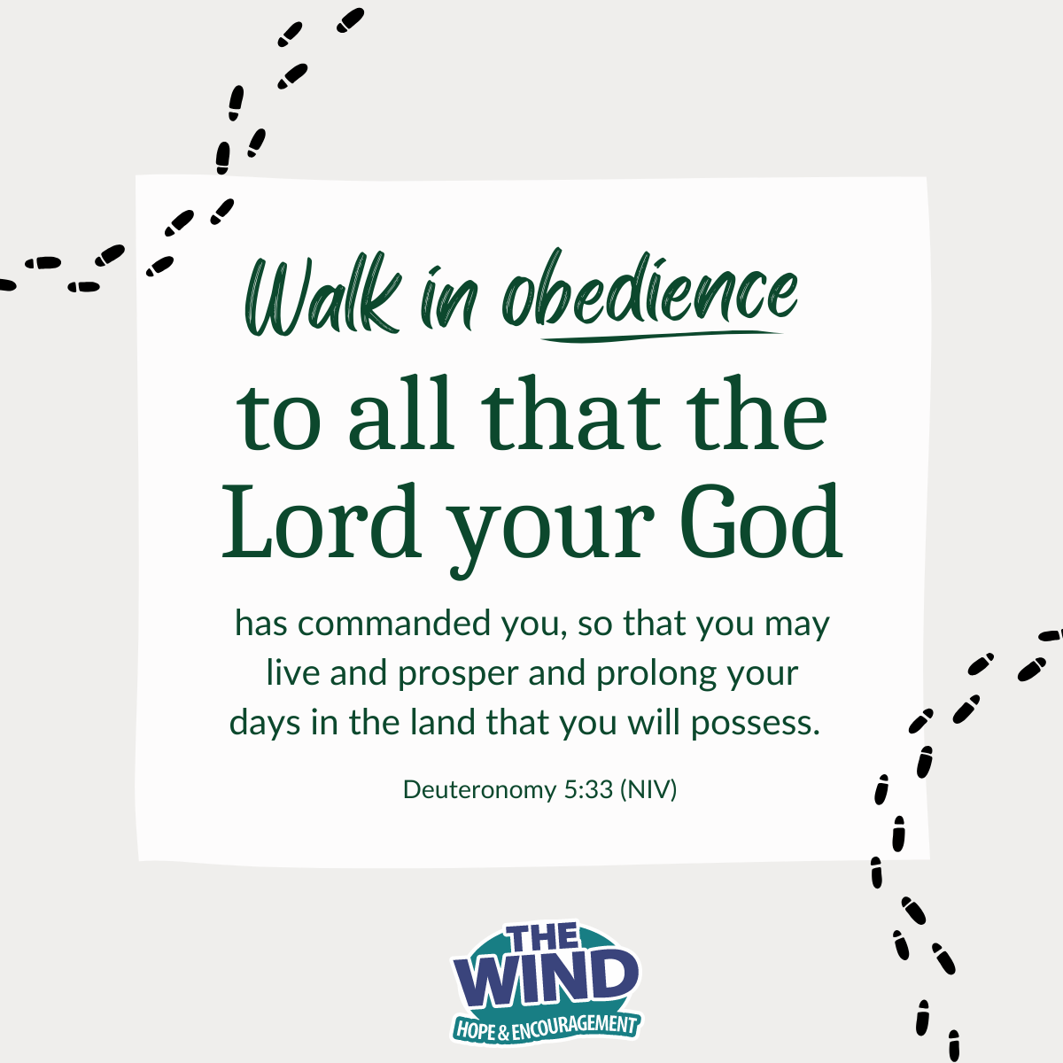 Deuteronomy 5:33