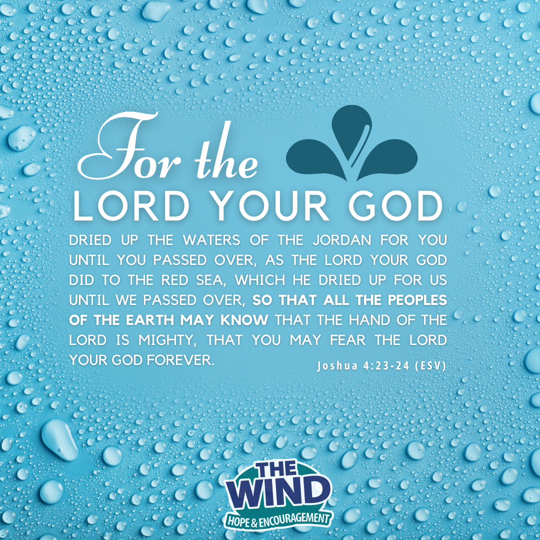 Joshua 4:23-24