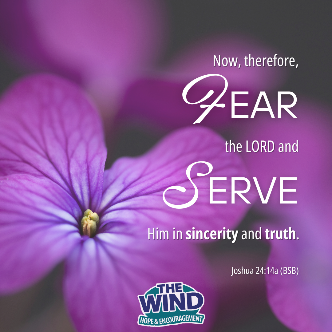 Joshua 24:14a