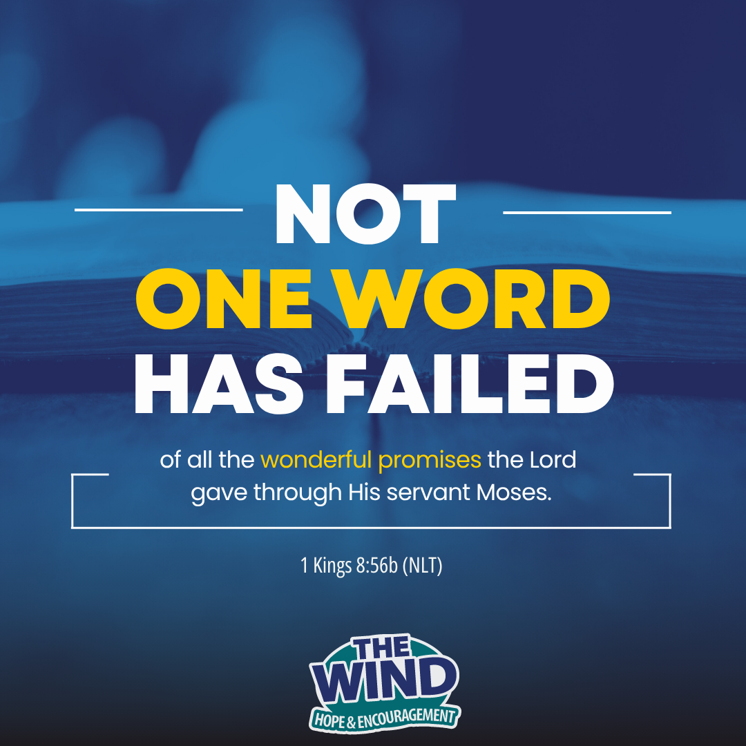 1 Kings 8:56b