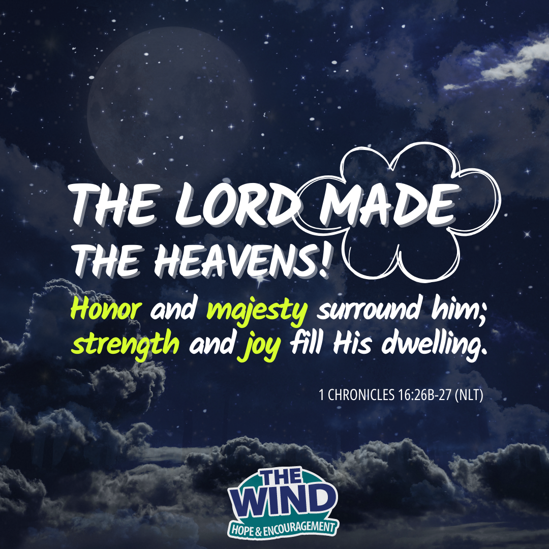 1 Chronicles 16:26b-27