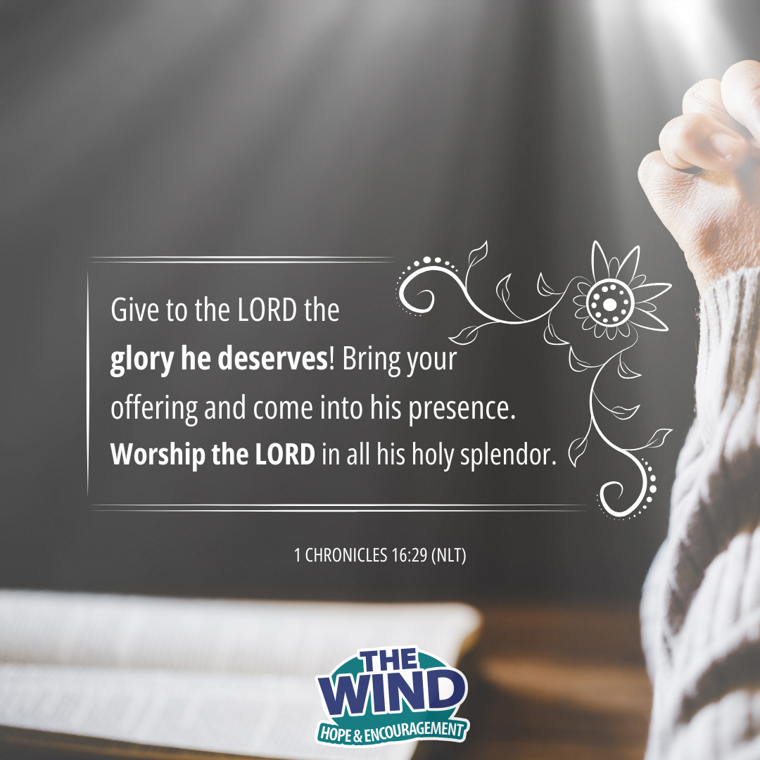 1 Chronicles 16:29