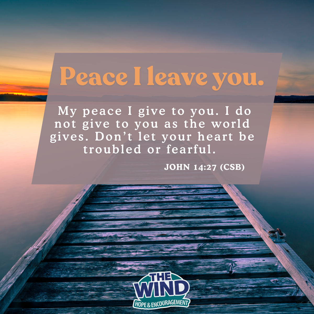 John 14:27