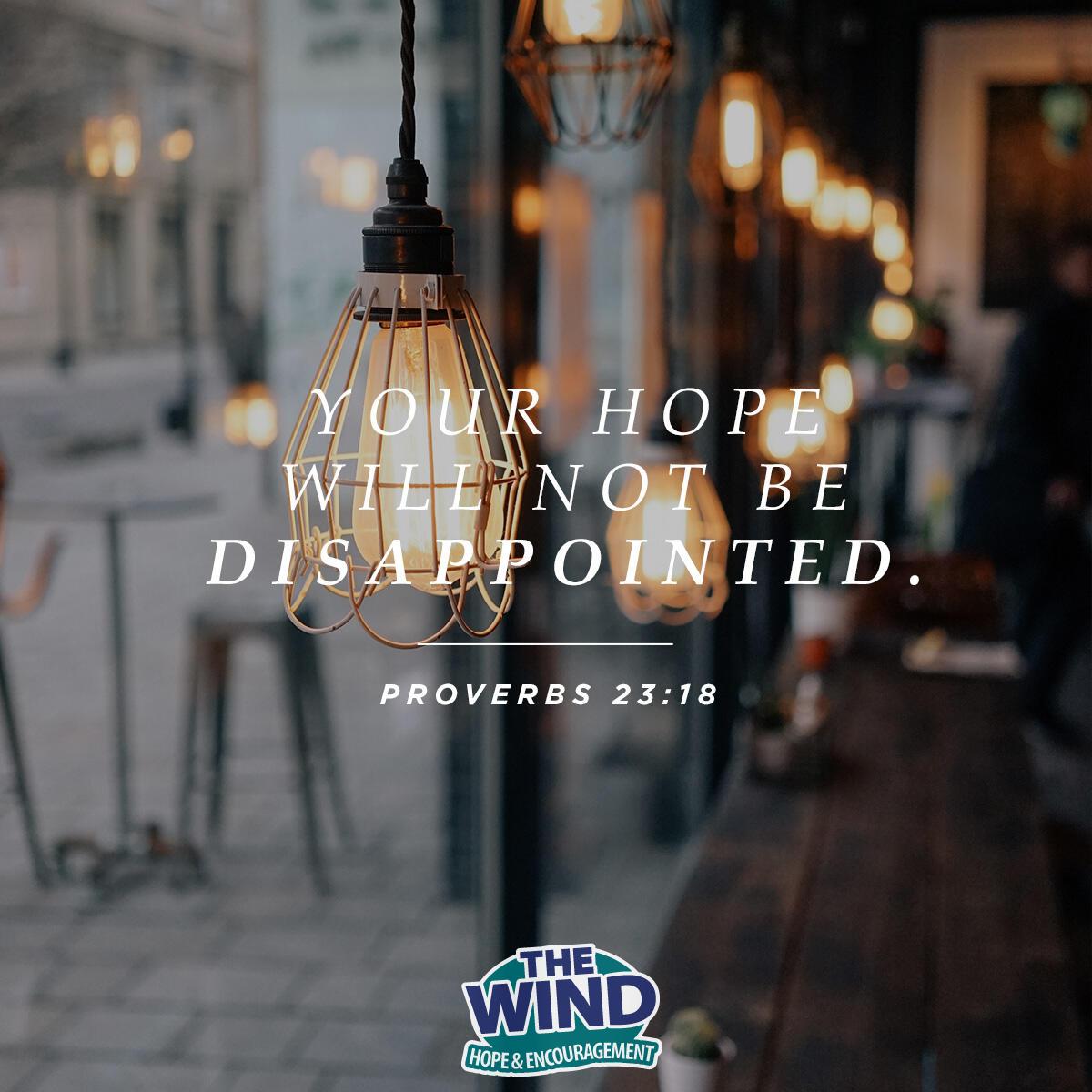 Proverbs 23:18