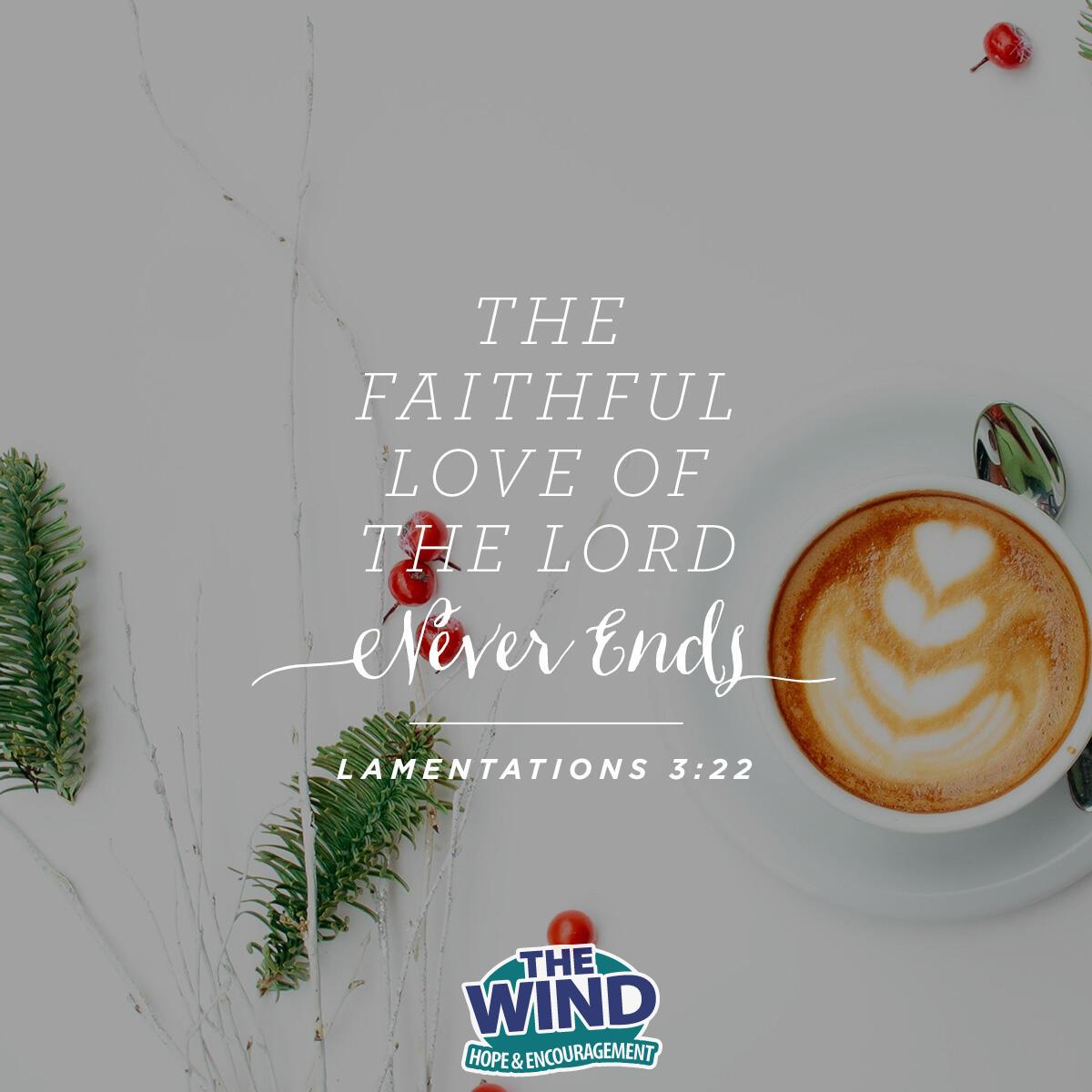 Lamentations 3:22