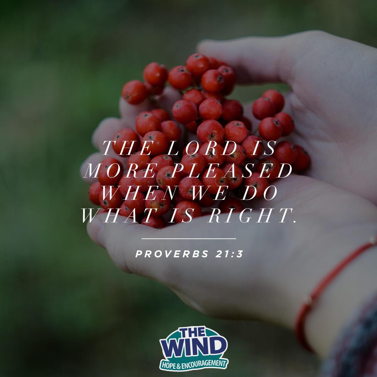Proverbs 21:3