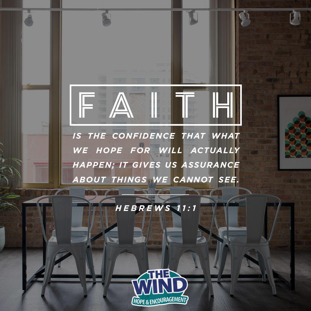 Hebrews 11:1