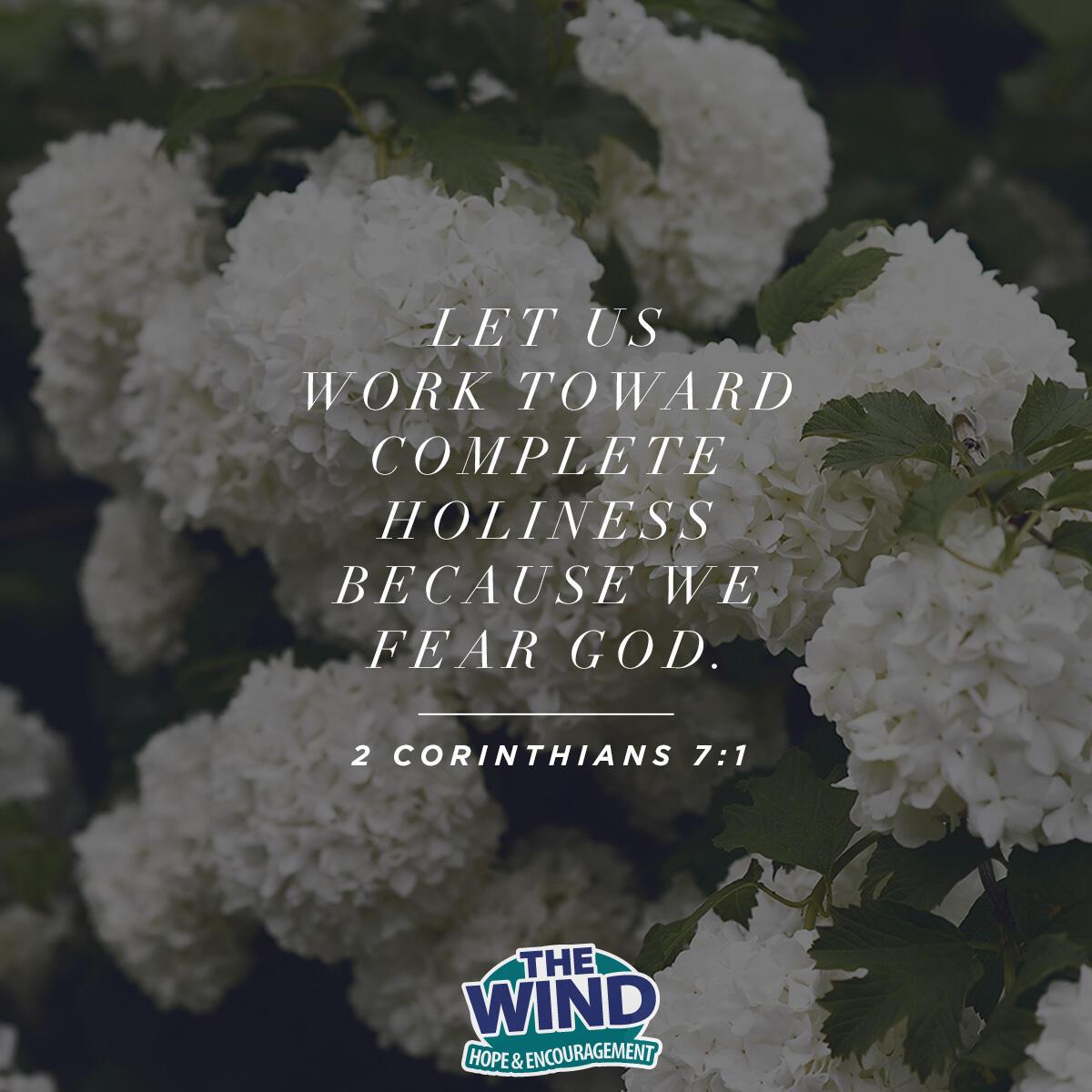 2 Corinthians 7:1