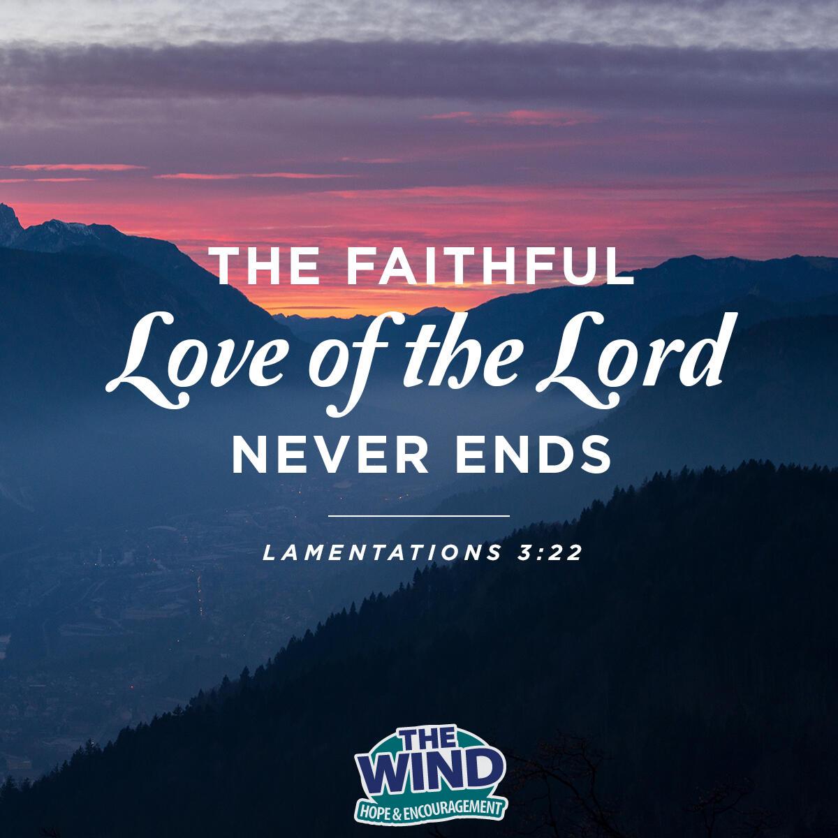 Lamentations 3:22