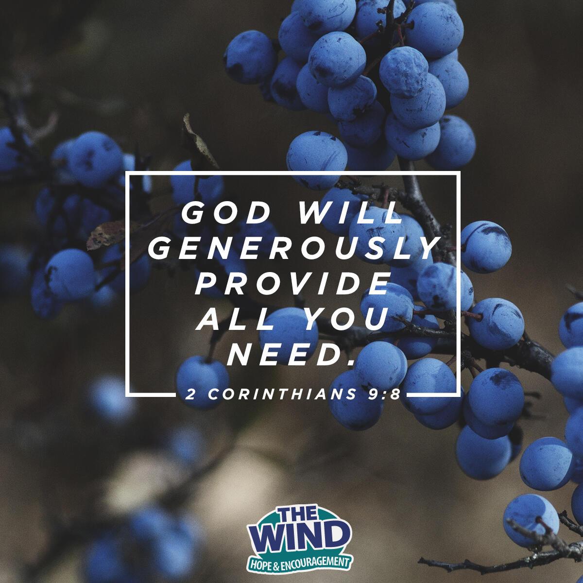 2 Corinthians 9:8