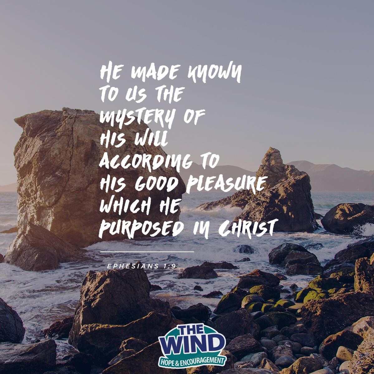 Ephesians 1:9