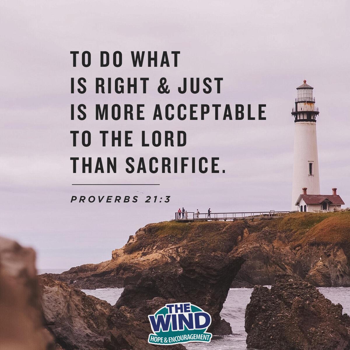 Proverbs 21:3