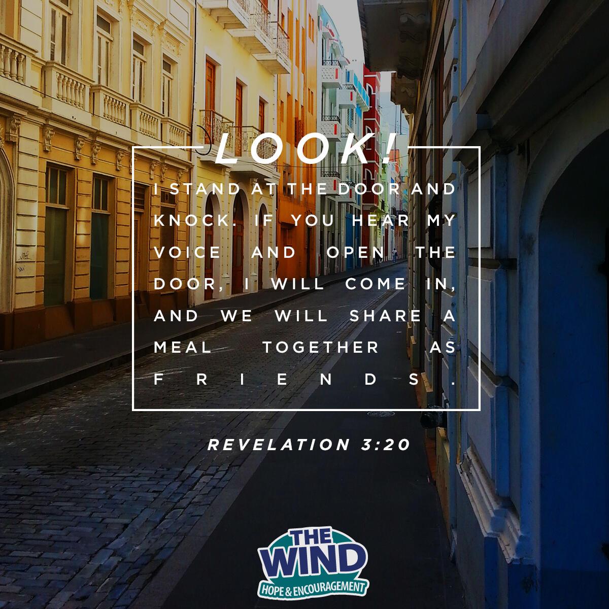 Revelation 3:20