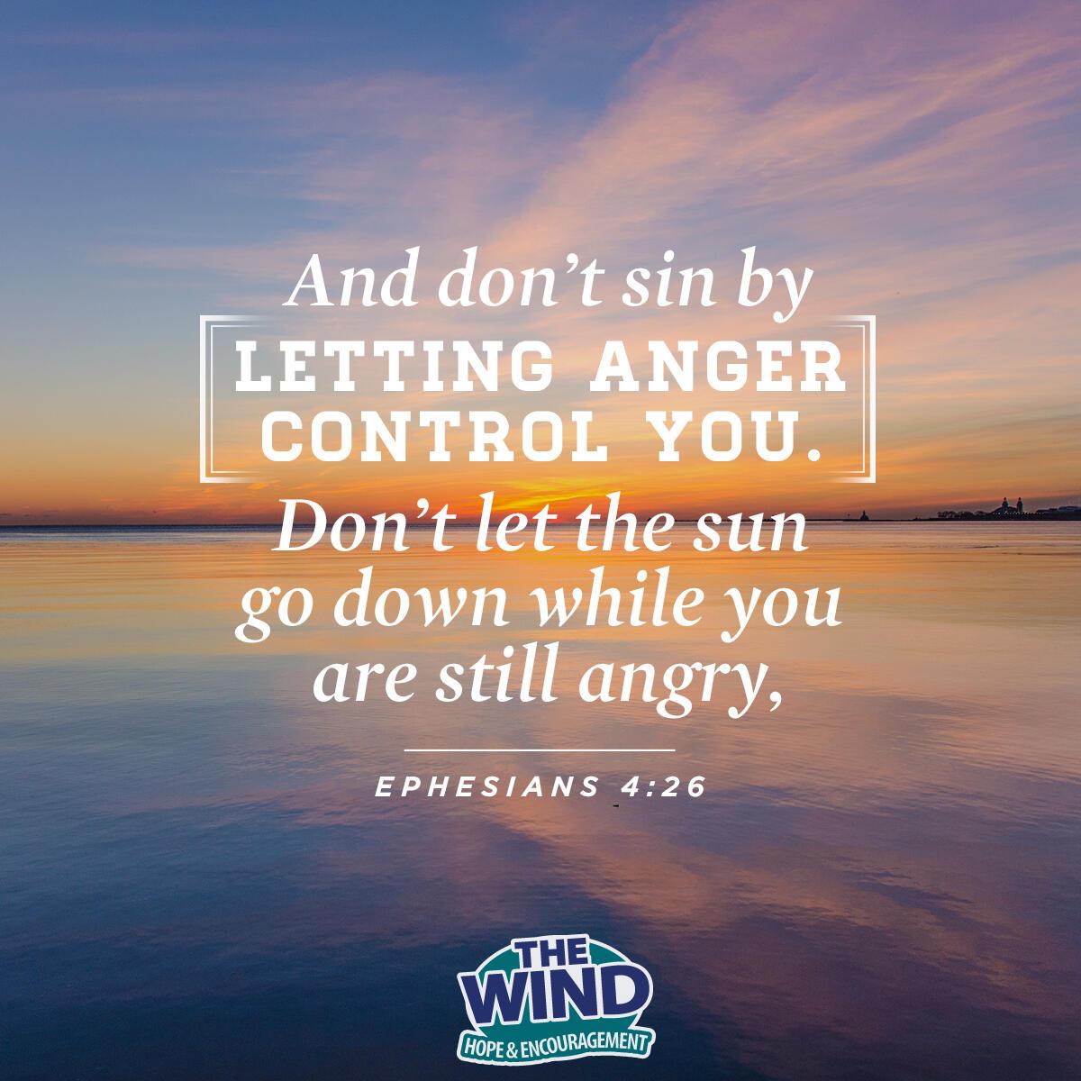 Ephesians 4:26