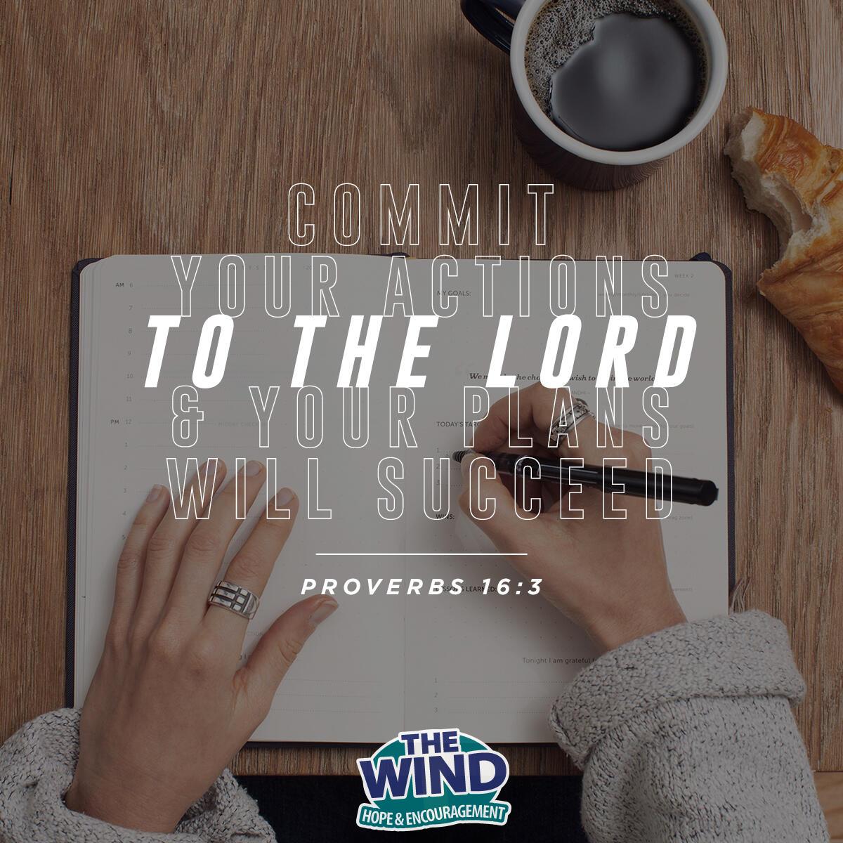 Proverbs 16:3