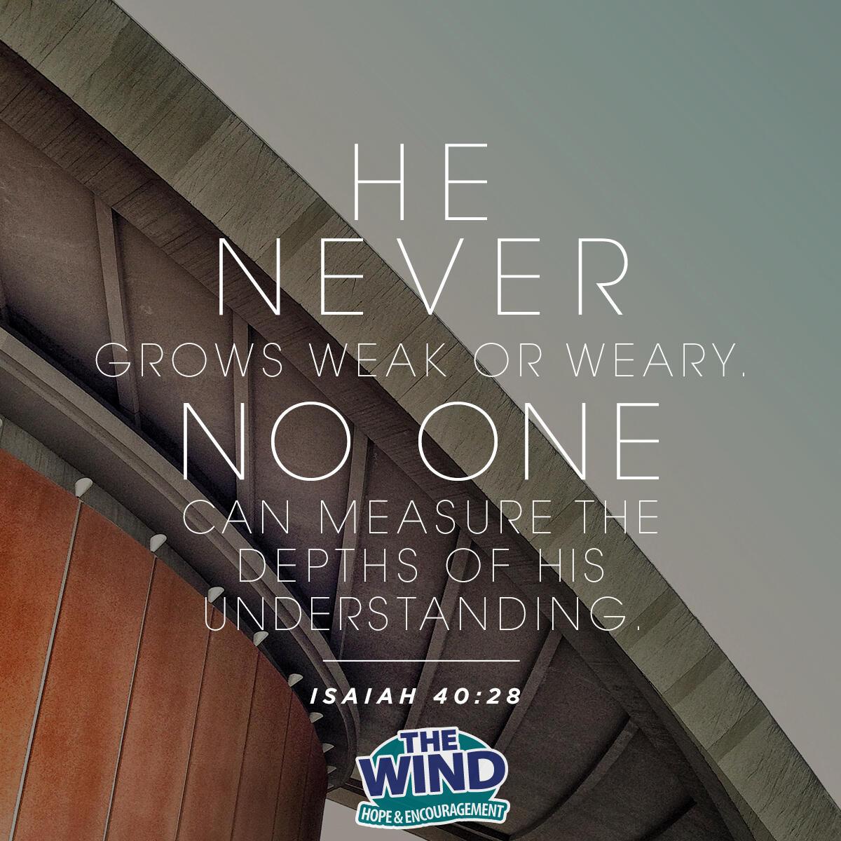 Isaiah 40:28
