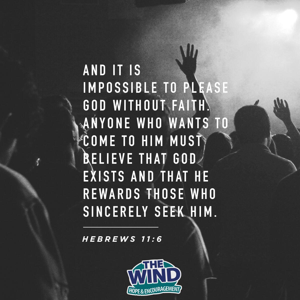 Hebrews 11:6