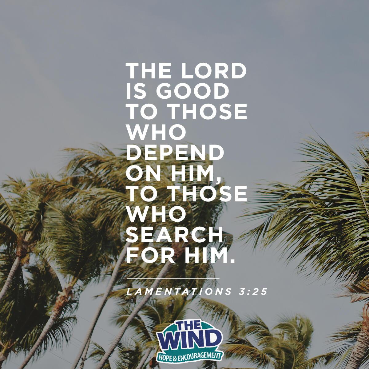 Lamentations 3:25