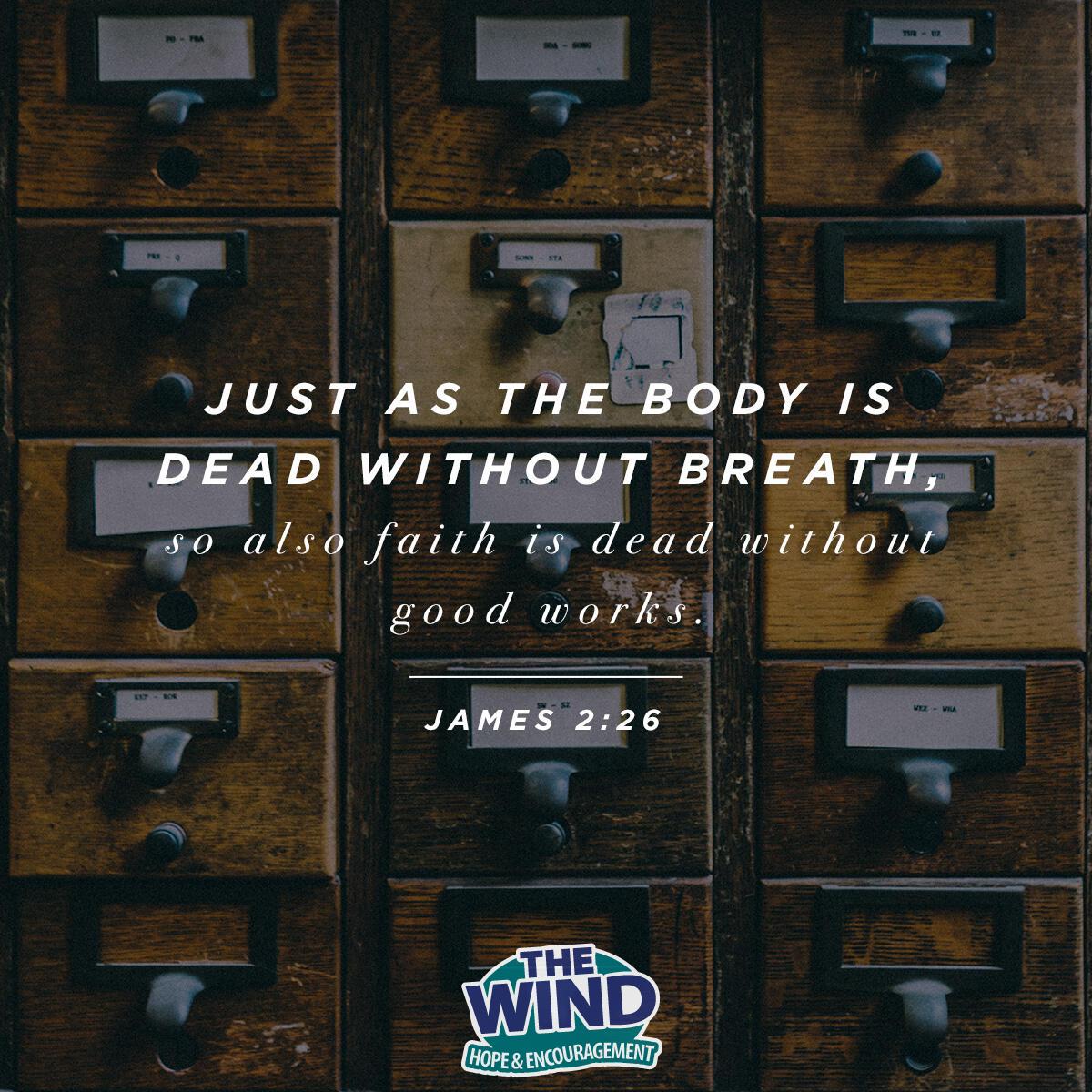 James 2:26