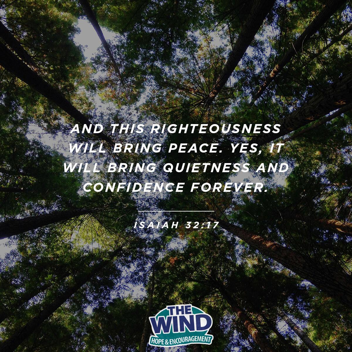 Isaiah 32:17
