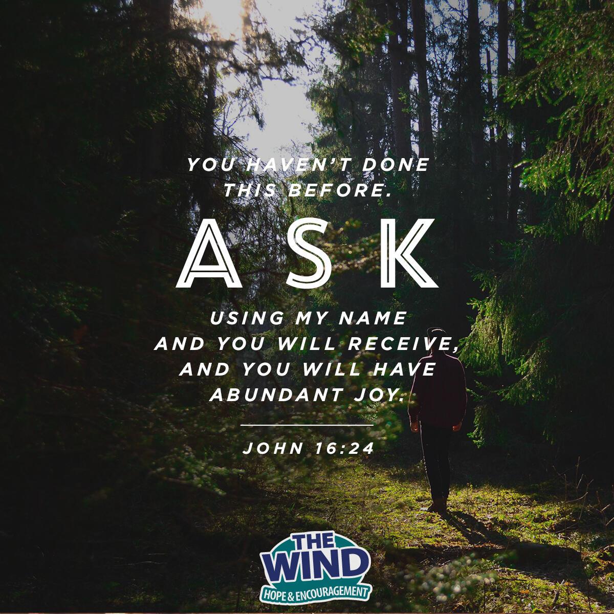 John 16:24