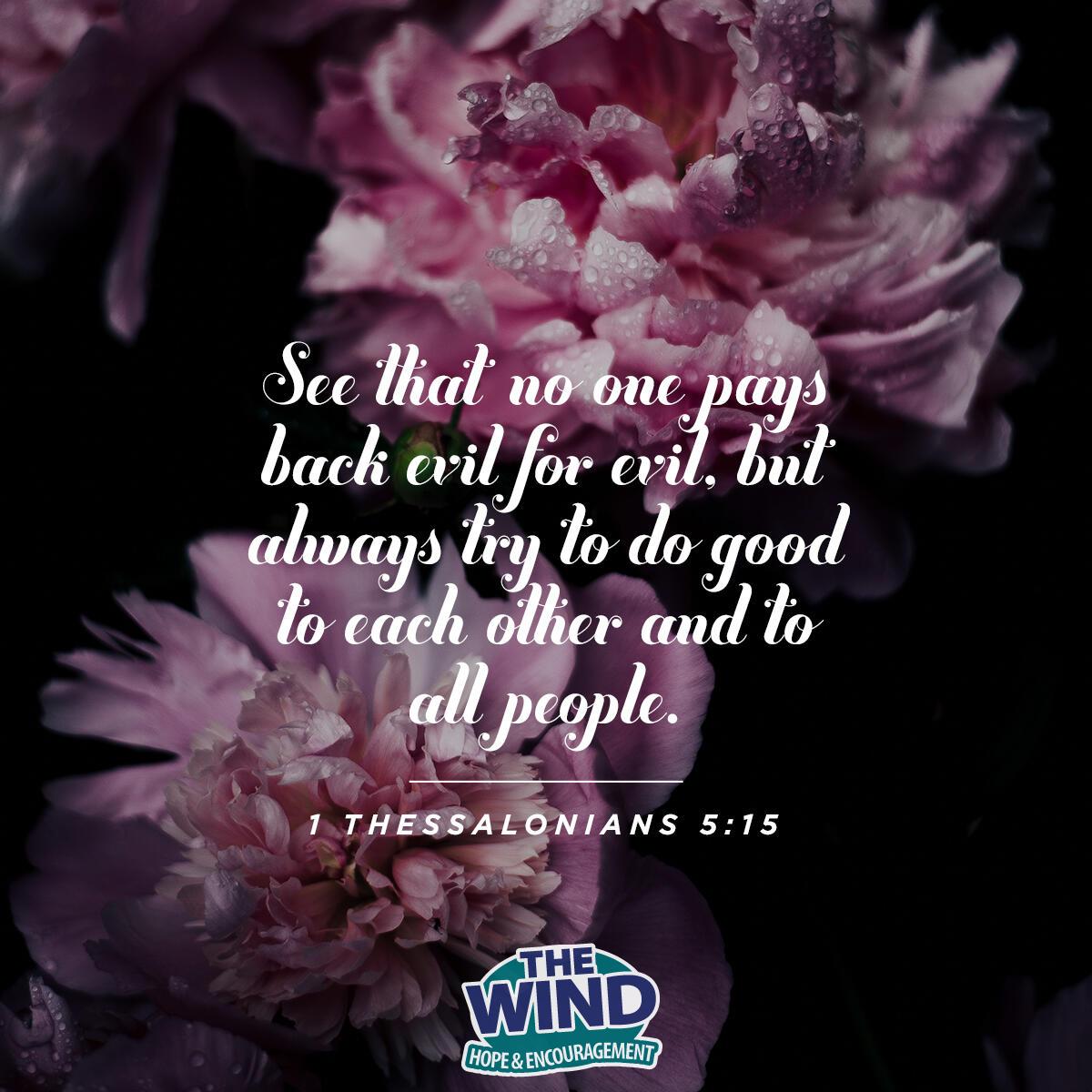 1 Thessalonians 5:15