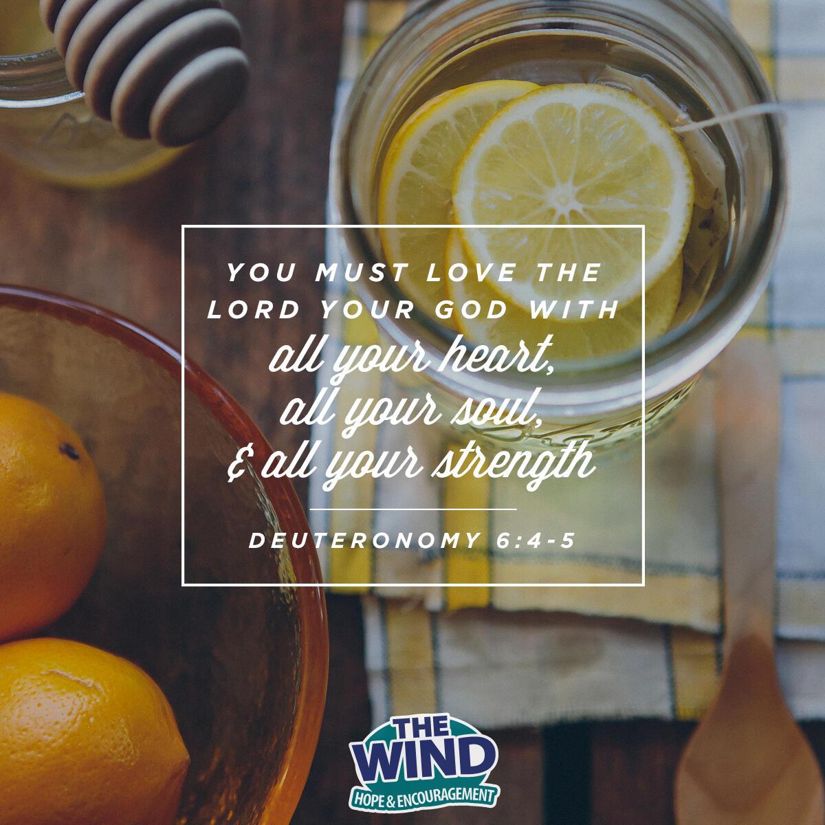 Deuteronomy 6:4-5