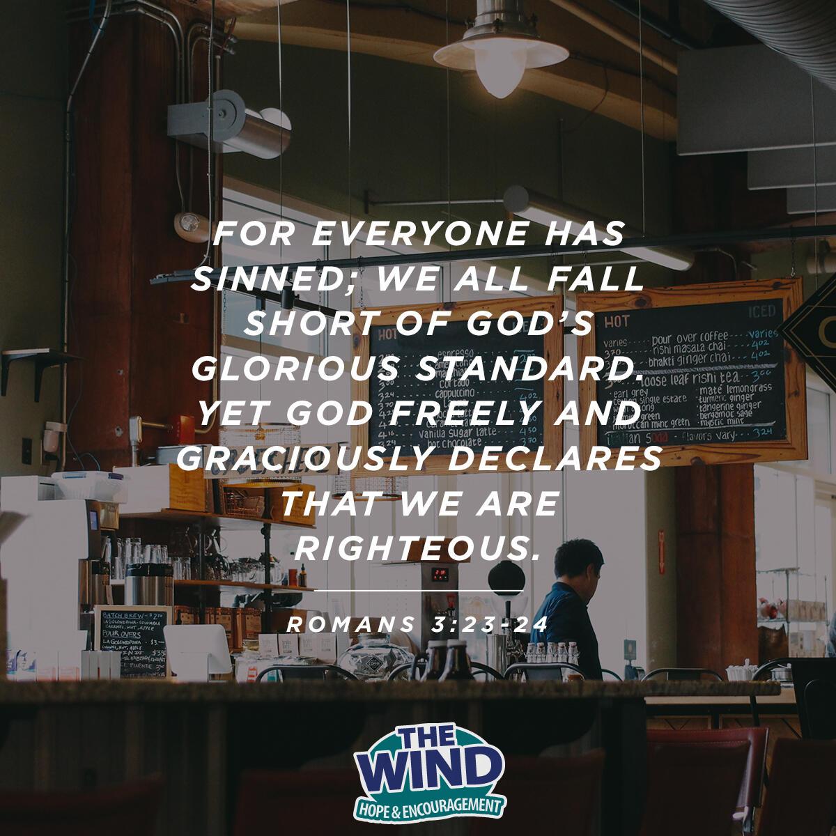 Romans 3:23-24