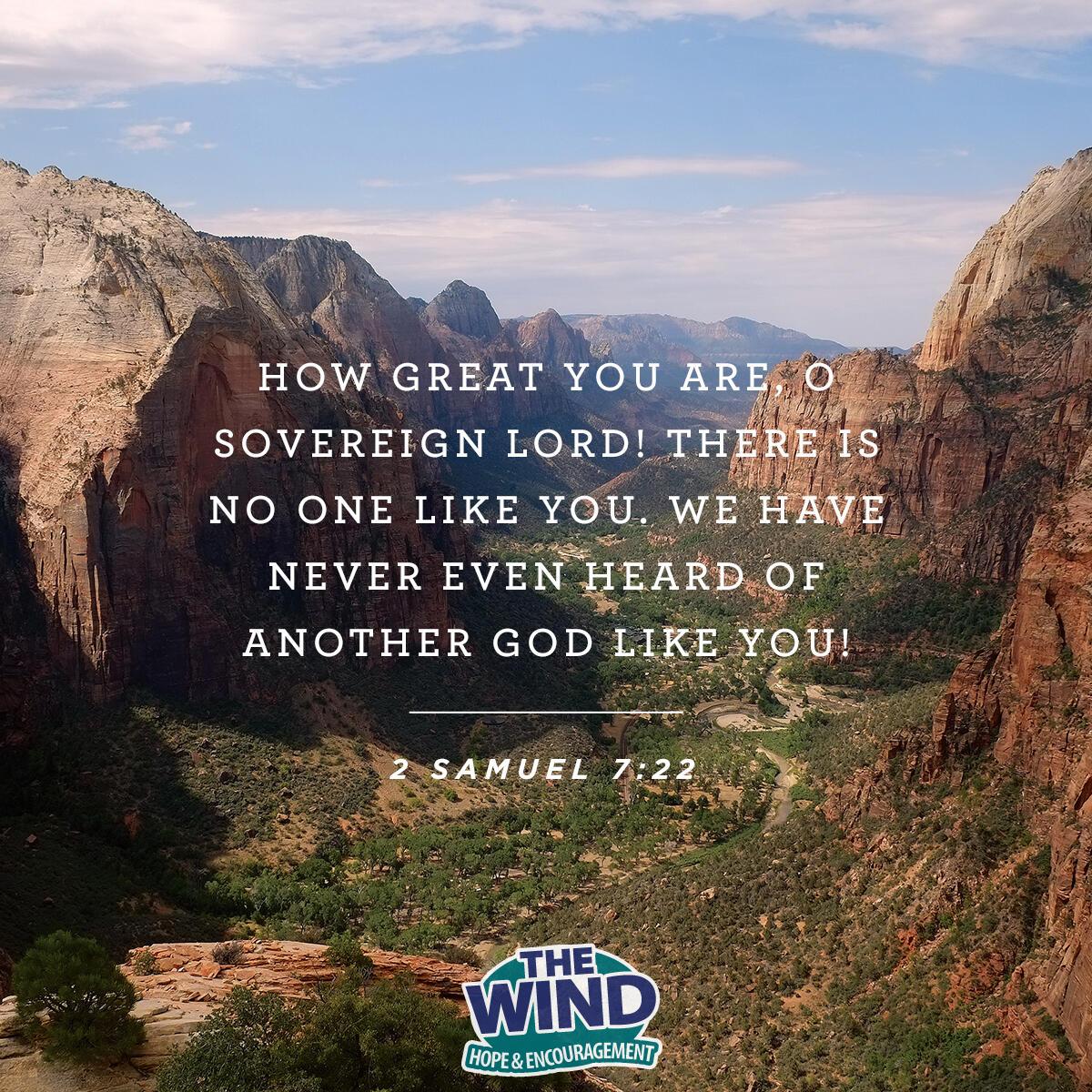 2 Samuel 7:22