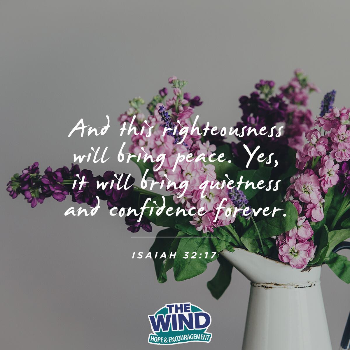 Isaiah 32:17