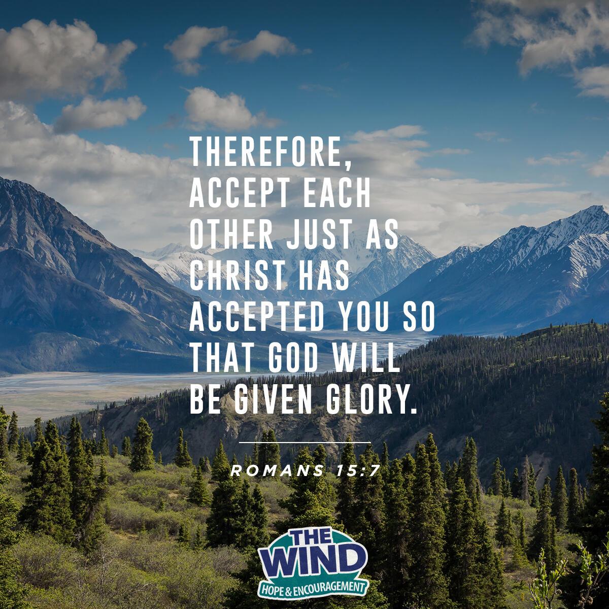 Romans 15:7