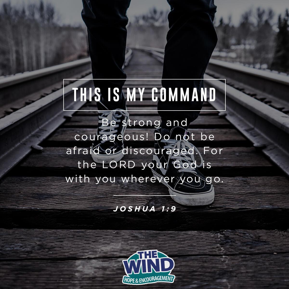 Joshua 1:9