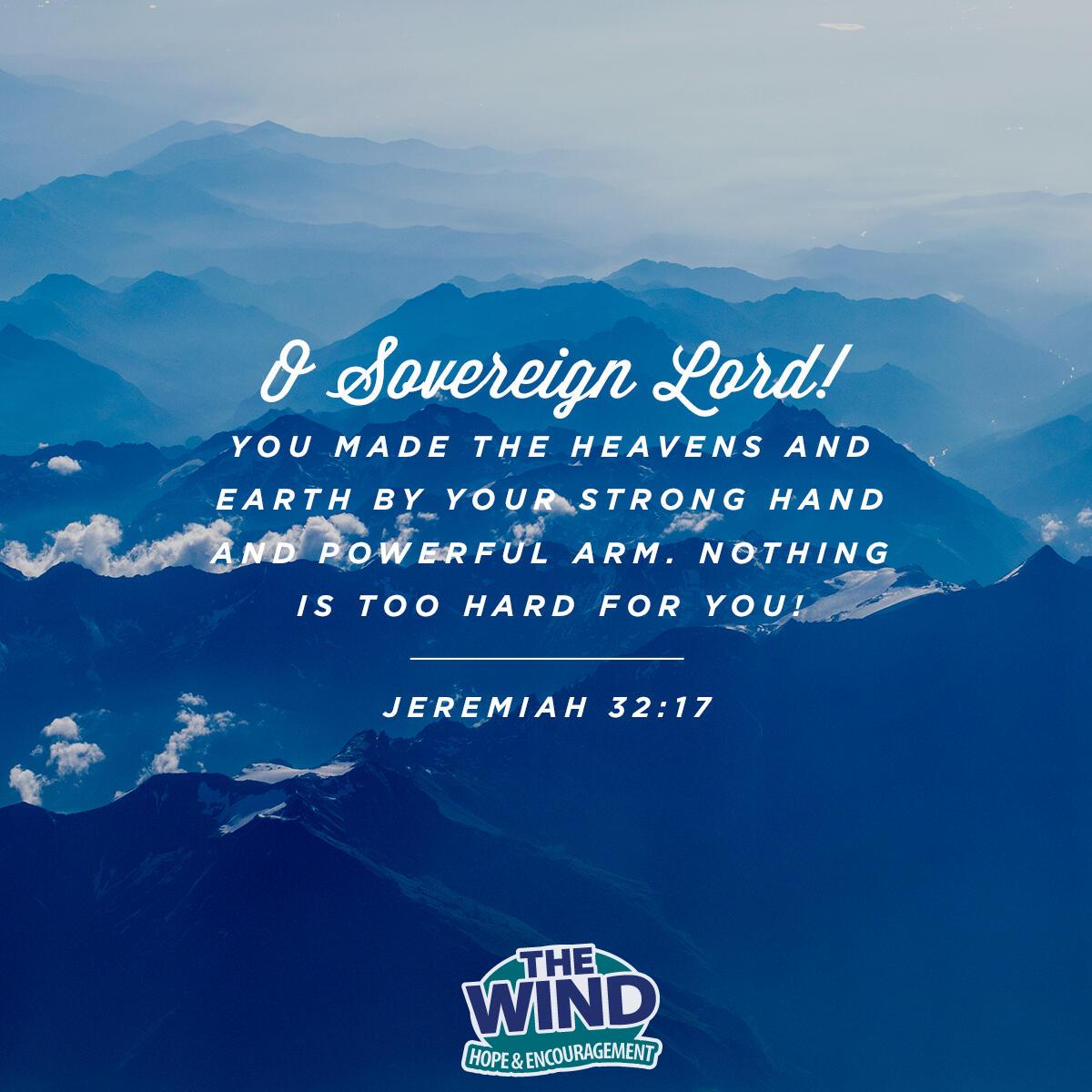 Jeremiah 32:17