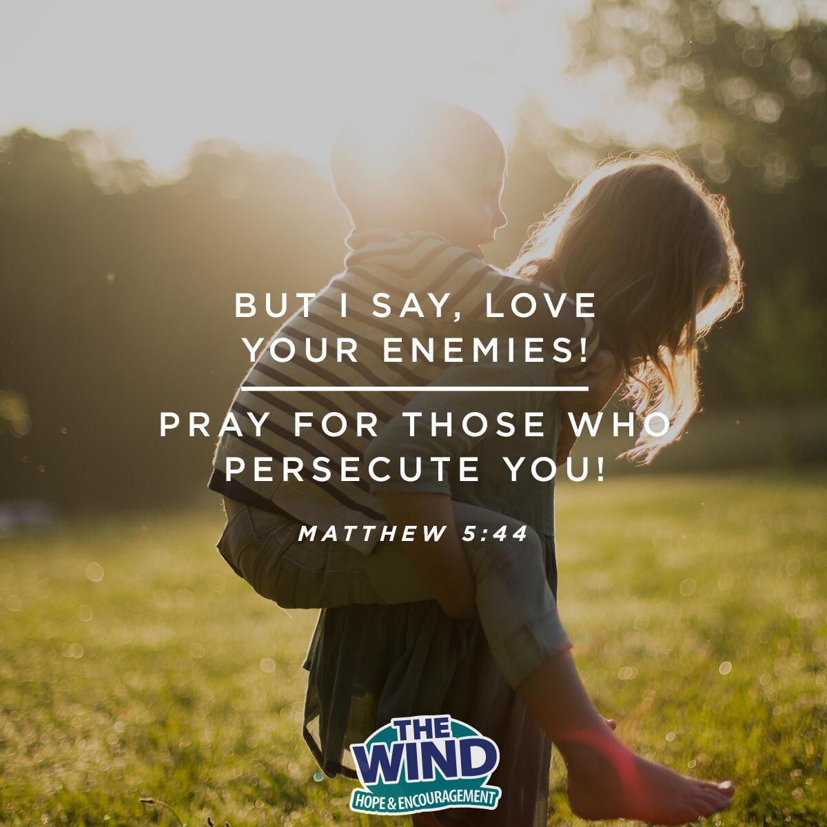 Matthew 5:44
