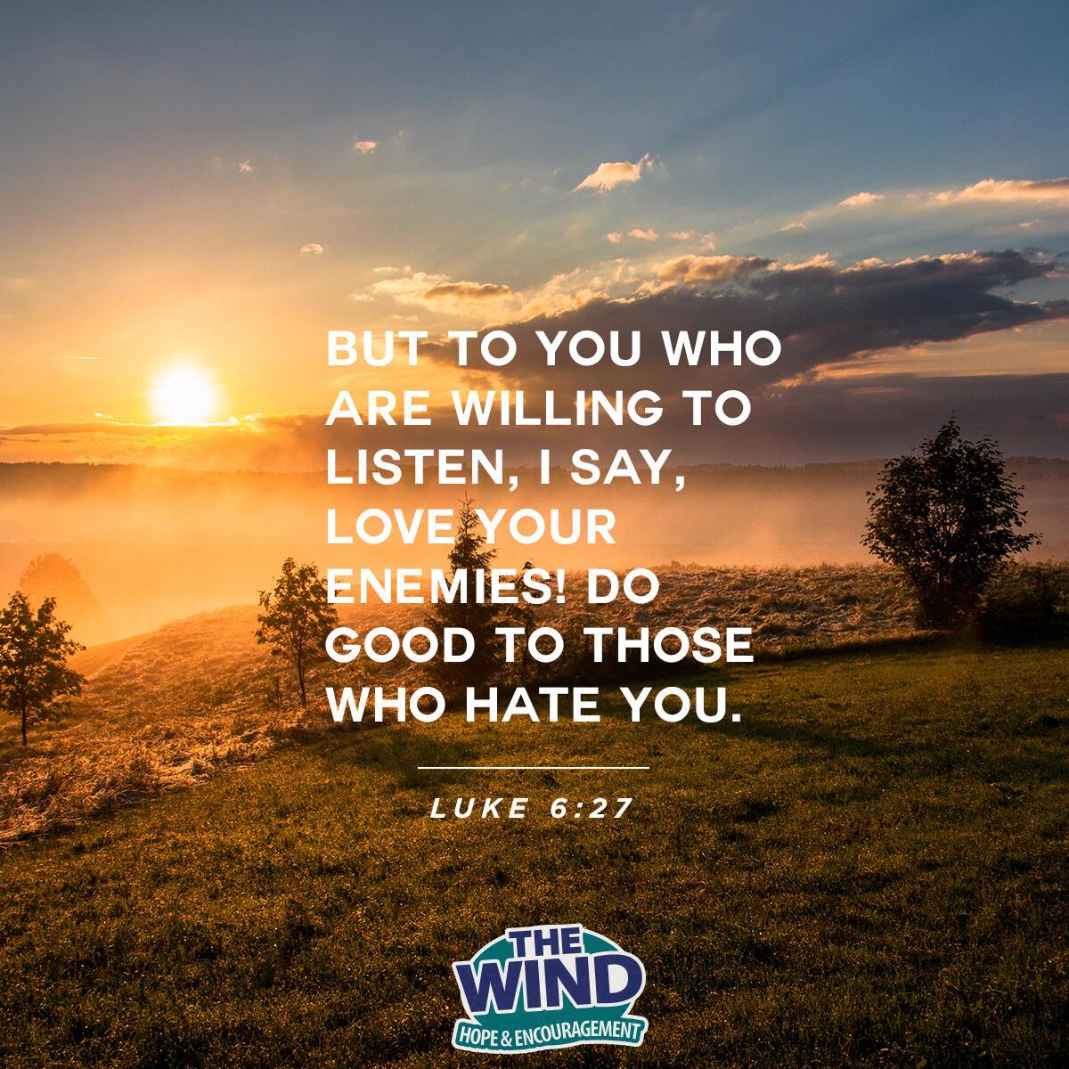 Luke 6:27