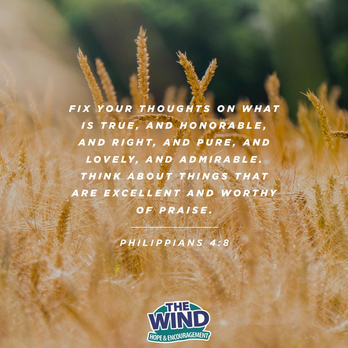 Philippians 4:8