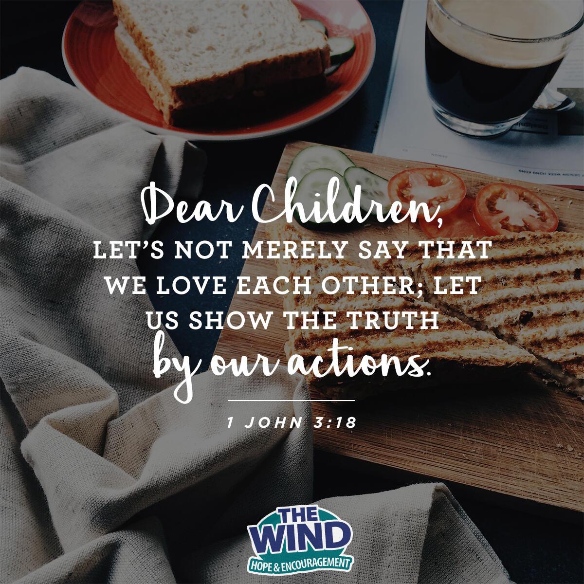 1 John 3:18