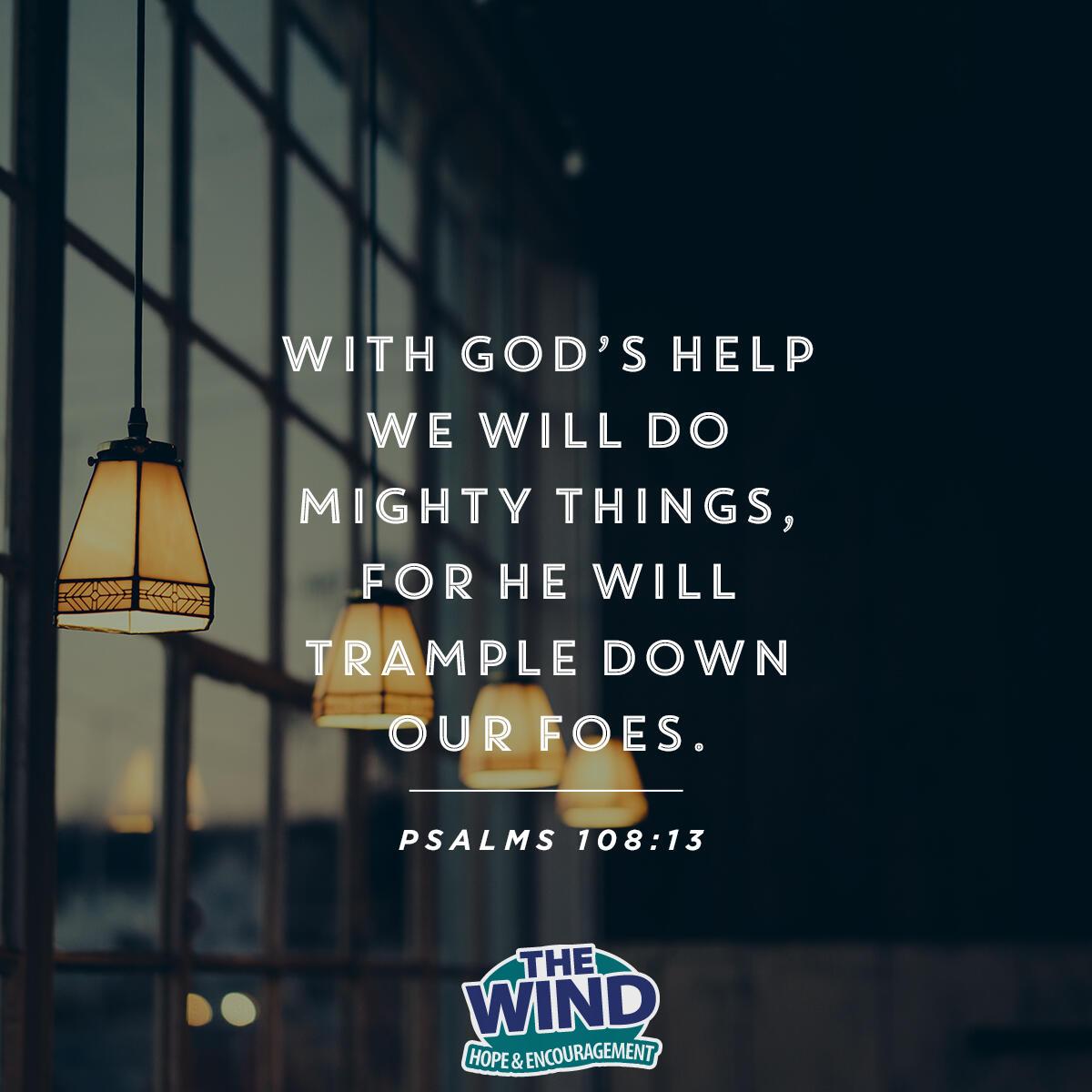 Psalms 108:13
