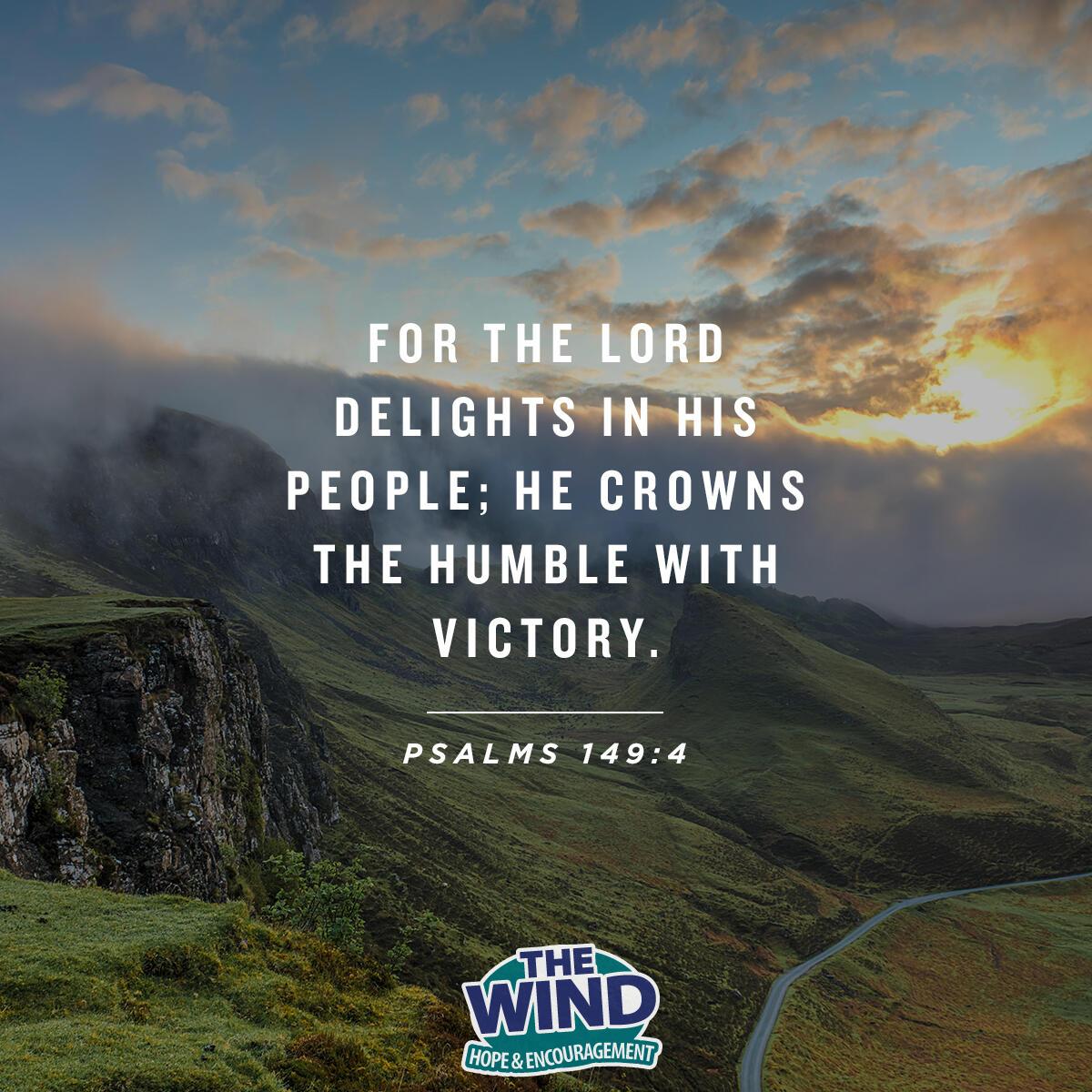 Psalms 149:4