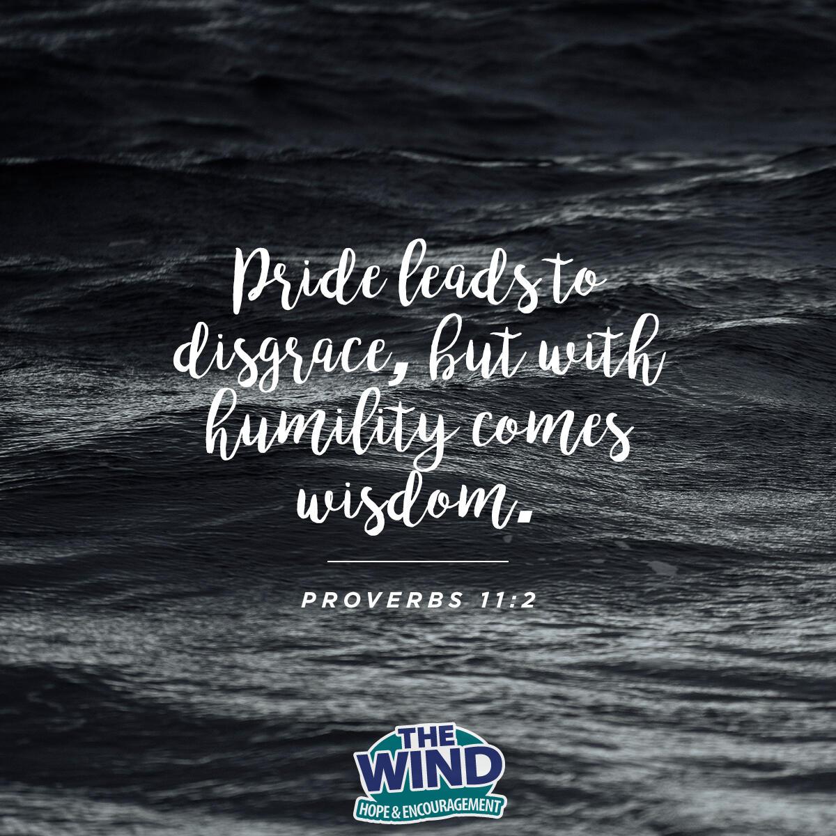 Proverbs 11:2