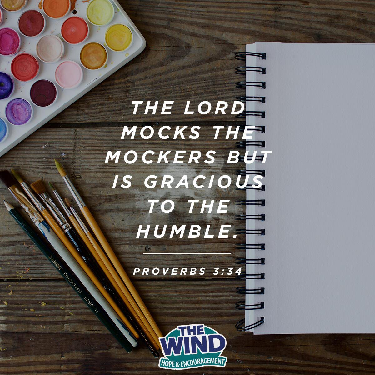 Proverbs 3:34