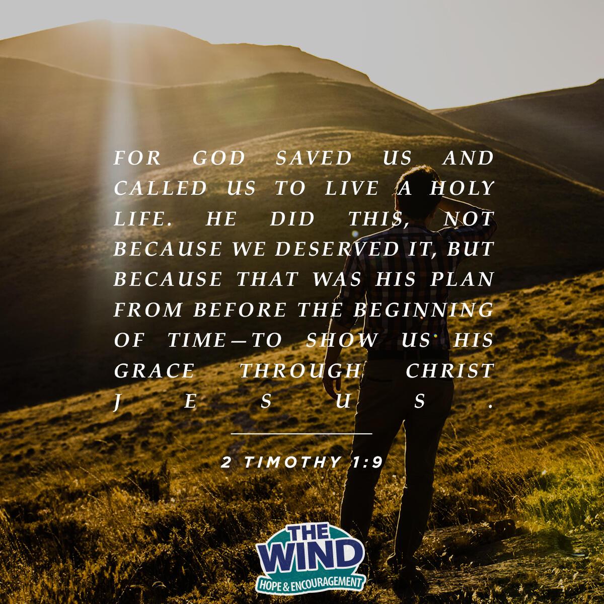 2 Timothy 1:9