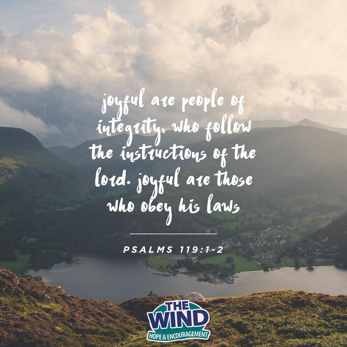 Psalms 119:1-2