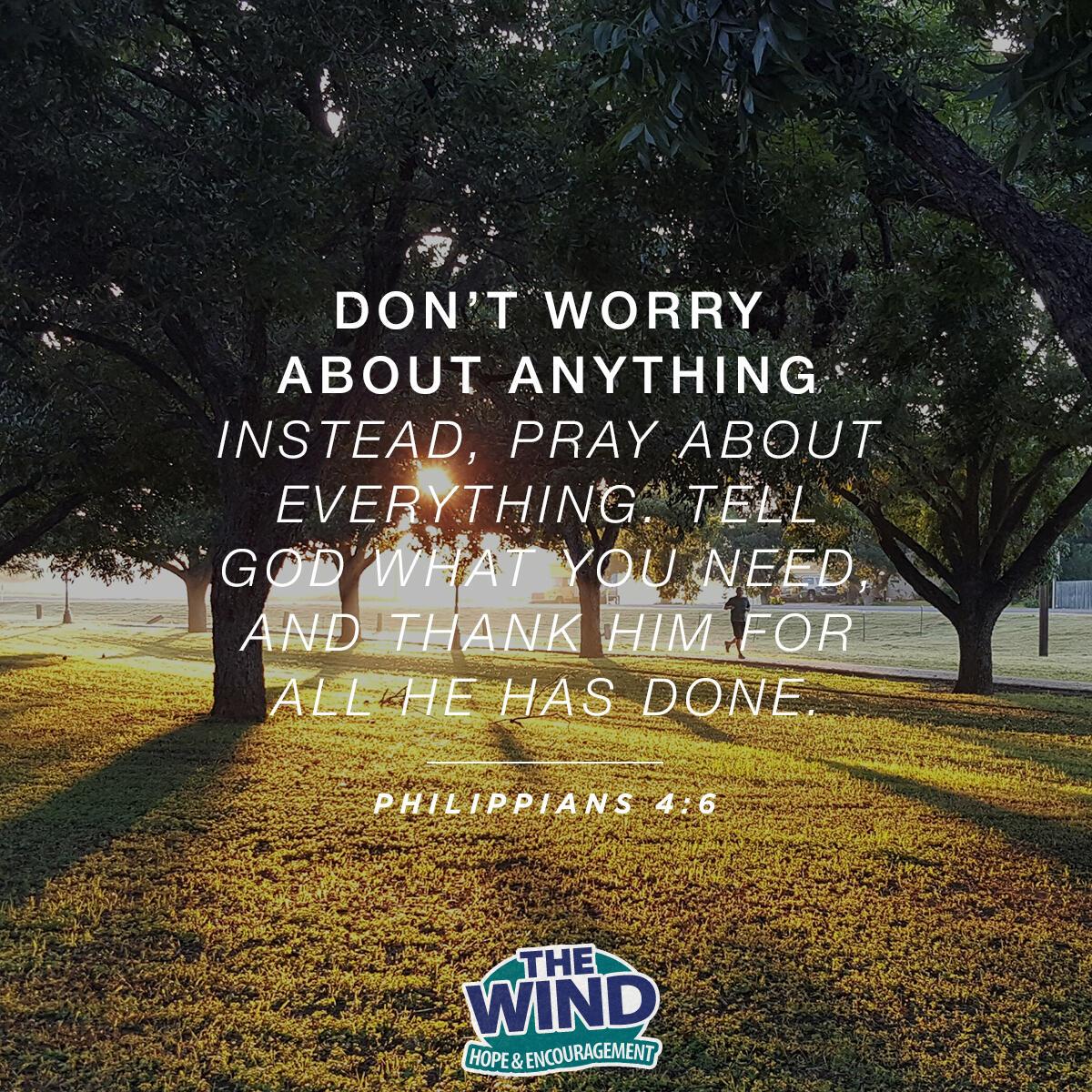 Philippians 4:6
