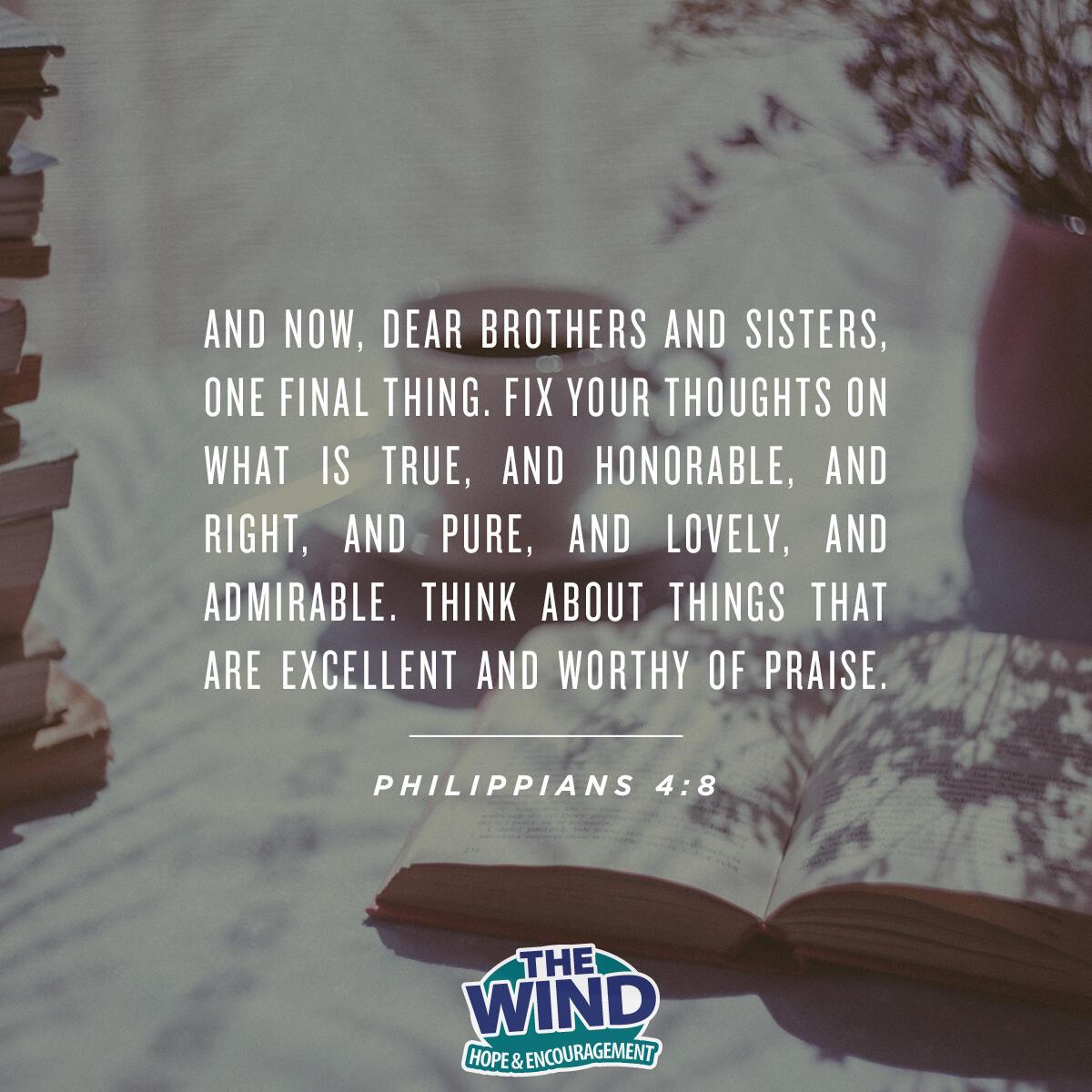 Philippians 4:8