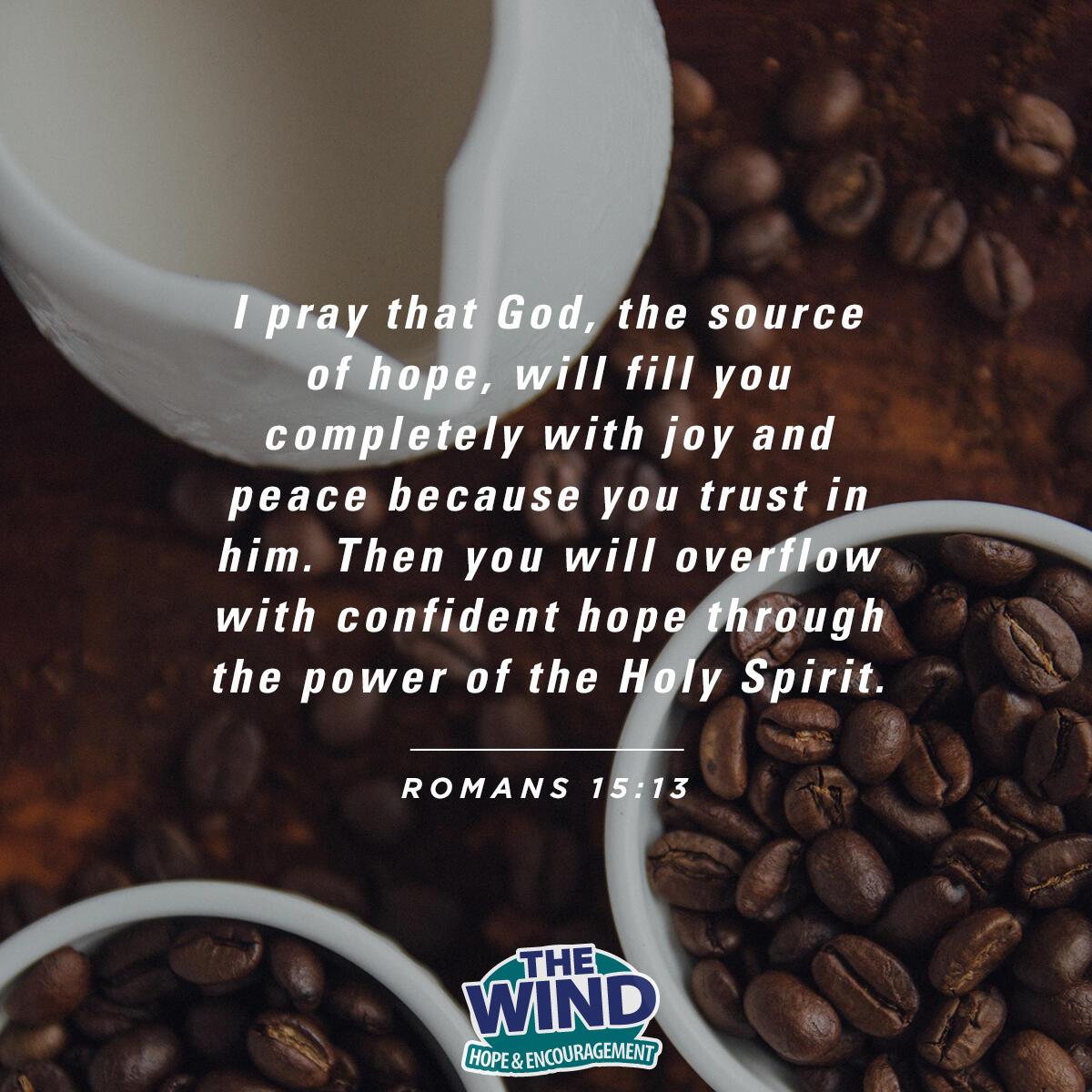 Romans 15:13 - Verse of the Day