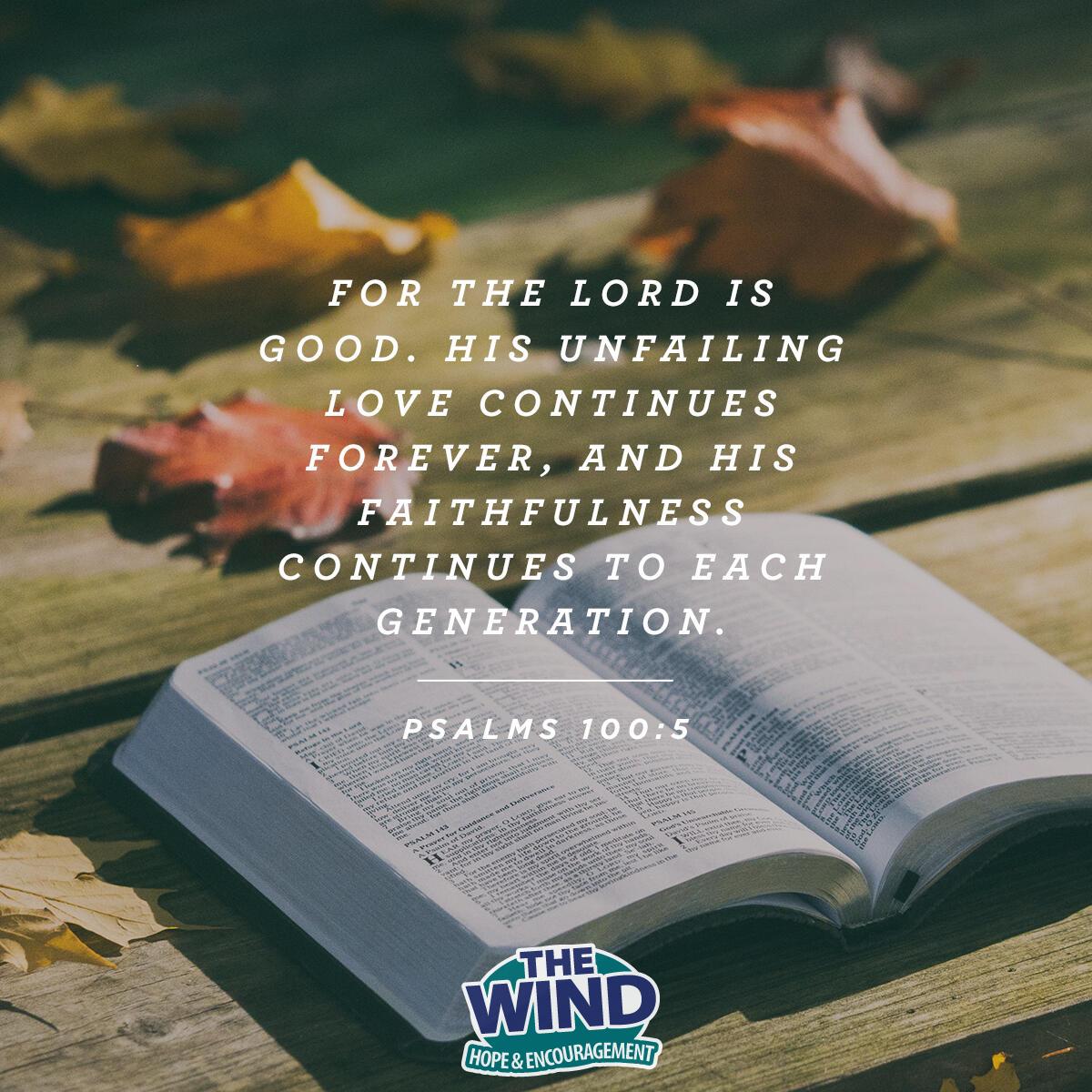 Psalms 100:5